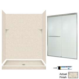 SSP3460-M58570NR 72-in x 60-in x 34-in 5-Piece Alcove Shower Kit