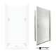 stone 72-in x 36-in x 36-in 5-Piece Alcove Shower Kit in White