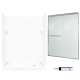 stone 72.5-in x 60-in x 32-in 5-Piece Alcove Shower Kit in White