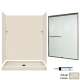 STP3460050-M58570BR 72.5-in x 60-in x 34-in 5-Piece Alcove Shower Kit in Tahiti Desert