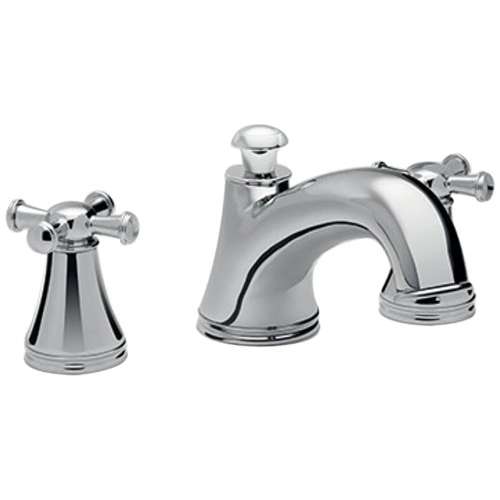Vivian Deck-Mounted Bathtub Faucet Trim Kit With Cross Handles