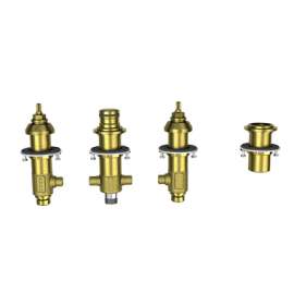 TBMV 4 Hole Roman Tub Filler Rough-In