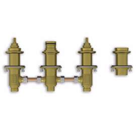 4 Hole Roman Tub Filler Rough-In