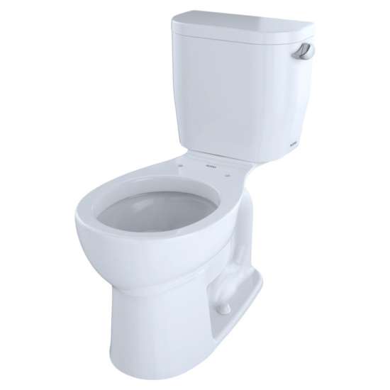 1.28 GPF Universal Height Toilet with Right-Hand Trip Lever in Cotton