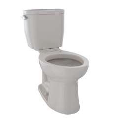1.28 GPF Close Coupled Elongated Toilet in Sedona Beige