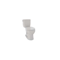 1.28 GPF Close Coupled Round Toilet in Sedona Beige