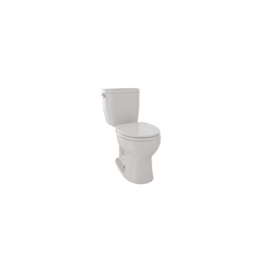 1.28 GPF Close Coupled Round Toilet in Sedona Beige