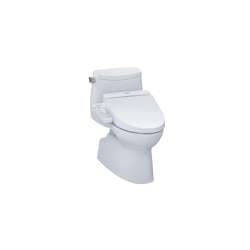 1.0 GPF One-Piece Elongated Bowl with Single Flush and Washlet+ C100 Washlet in Cotton