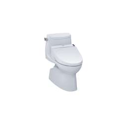 1.0 GPF One-Piece Elongated Bowl with Single Flush and Washlet+ C200 Washlet in Cotton