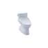 1.0 GPF Two-Piece Elongated Toilet with Single Flush and Washlet+ C100 Washlet in Cotton