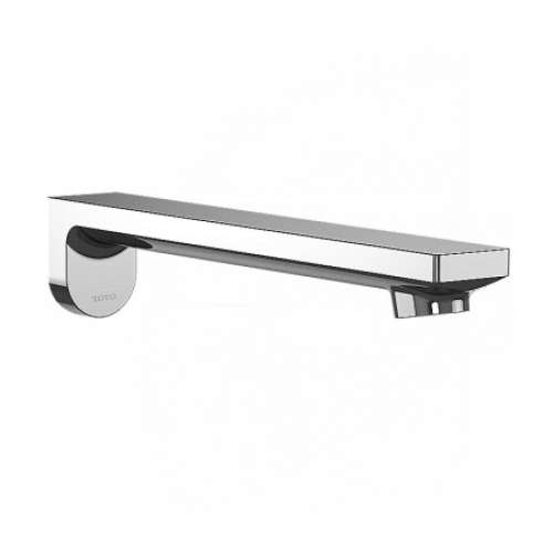 Wall Mounted Electronic Bathroom Faucet with 10s Controller in Polished Chrome, 0.5 GPM