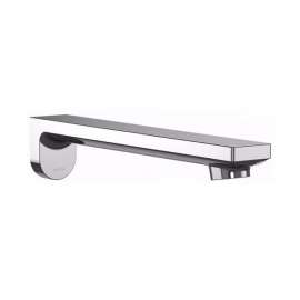 Wall-Mount Electronic Bathroom Faucet with 10s Controller and Mixing Valve in Polished Chrome, 1.0 GPM