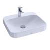 Arvina 20-in. Vitreous China Rectangular Vessel Bathroom Sink