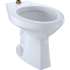 1.0 GPF Commercial Ultra-High Efficiency Elongated Toilet Bowl in Cotton