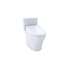 1.0 and 0.8 GPF One-Piece Elongated Toilet with Flush Mechanism and without Auto Flush in Cotton