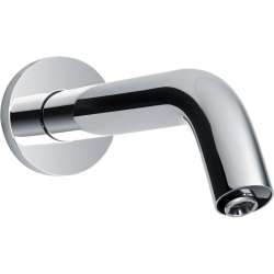 0.35 GPM Helix Wall-Mount EcoPower Faucet with Thermostatic Mixing Valve in Polished Chrome