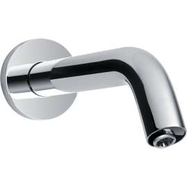 0.35 GPM Helix Wall-Mount EcoPower Faucet with Thermostatic Mixing Valve in Polished Chrome