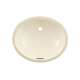 17-in Undermount Bathroom Sink with Overflow in Sedona Beige