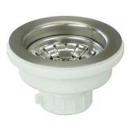 3.5-in Standard Sink Strainer in Brushed Stainless