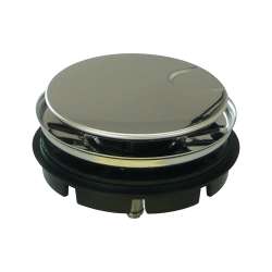 3.5-in Covered Flip-Top Disposer Strainer in Polished Stainless
