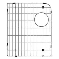 Bottom Stainless Steel Left Bowl Sink Grid for RTDO3322, RUDO3120 silQ Granite Kitchen Sinks