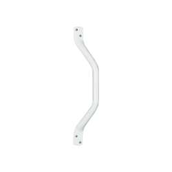 01760 Cranked 18-in Grab Bar in White