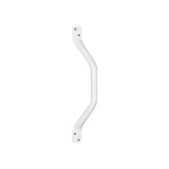 01760 Cranked 18-in Grab Bar in White