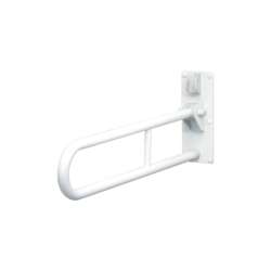 01810WH Fold-Up Support Grab Bar without Leg in White