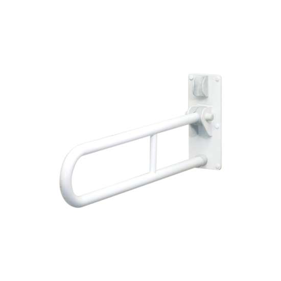 01810WH Fold-Up Support Grab Bar without Leg in White
