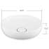 16.5-in Round Vitreous China Vessel Sink in White