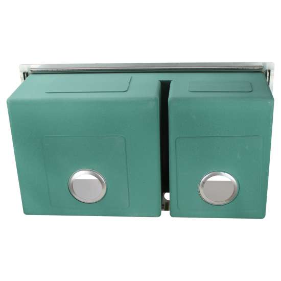 16 Gauge 60/40 Double Micro Edge Dual Mount Stainless Steel Sink Bowls with Low Divide 33