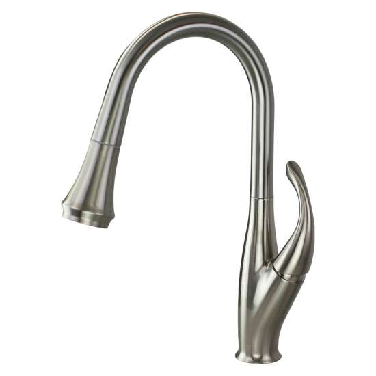 Layla T3590-LS Pull Out Kitchen Faucet with Single Handle, Luxe Stainless