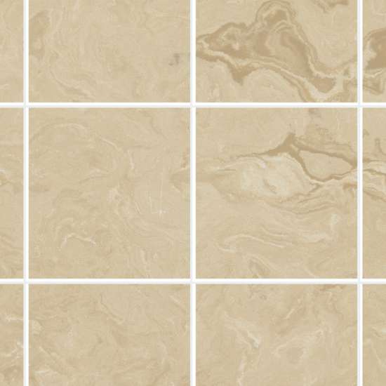 36-in x 36-in x 72-in Solid Surface Shower Wall Trimmable Surround in Almond Sky