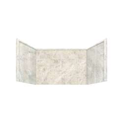 36-in x 36-in Shower Wall Extension Panels in Silver Mocha