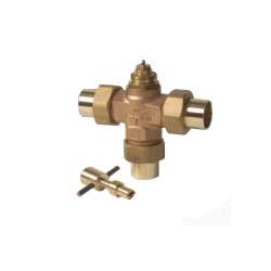 Three Way Diverting Valve, 3/4in Copper (Female)