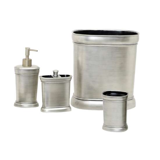 Bath 4-Piece Accessory Kit in Sterling
