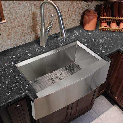 stainless steel kitchen sink