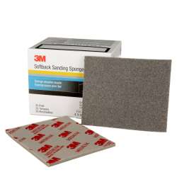 7000000590 Softback Sanding Sponge 02606, 4-1/2 in x 5-1/2 in, (115mm x 140mm), Medium, 20 Sponges/Pack, 6 Packs/Case