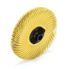 7000000771 Scotch-Brite™ Radial Bristle Disc, 3 in x 3/8 in 80, 40/Carton, 80 ea/Case