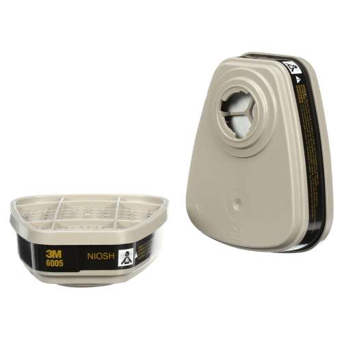 7000001936 6005 Formaldehyde/Organic Vapor Cartridge 6005, 60 EA/Case
