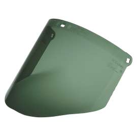 7000002340 82702-00000 Polycarbonate Faceshield WP96C, Dark Green, 82702-00000, Molded 10 EA/Case