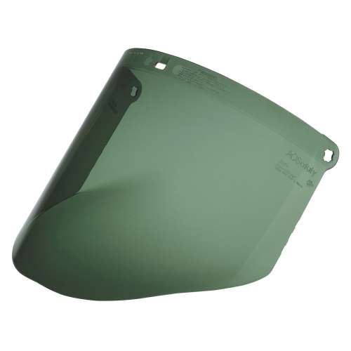 7000002340 82702-00000 Polycarbonate Faceshield WP96C, Dark Green, 82702-00000, Molded 10 EA/Case
