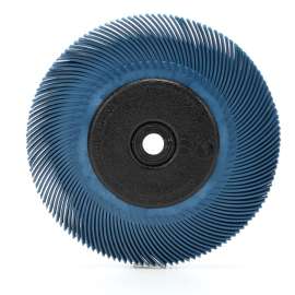 7000021284 Scotch-Brite™ Radial Bristle Brush, 6 in x 7/16 in x 1 in 400 with Adapter, 5 ea/Case