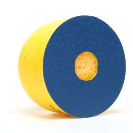 7000028365 Stikit™ Center Water Feed Disc Hand Pad 82705, 3 in x 7/8 in Firm, 10 ea/Case