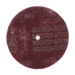 7000028434 Scotch-Brite™ High Strength Disc, HS-DC, A/O Very Fine, 10 in x 1/2 in, 50 ea/Case