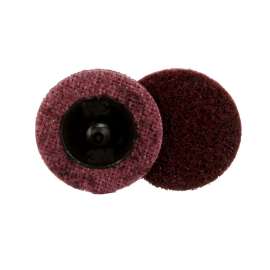 7000028506 Scotch-Brite™ Roloc™ Surface Conditioning Disc, 07481, SC-DR, A/O Medium, TR, 2 in, 25/Carton, 100 ea/Case