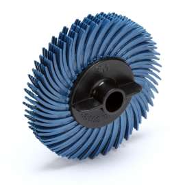 7000028529 Scotch-Brite™ Radial Bristle Disc, 2 in x 3/8 in 400, 40/Carton, 80 ea/Case