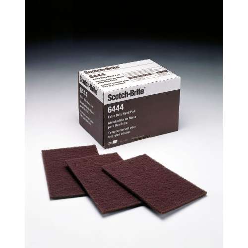7000028548 Scotch-Brite™ Extra Duty Hand Pad 6444, 6 in x 9 in, 20/Carton, 3 Cartons/Case