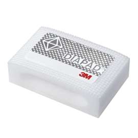 7000034094 Flexible Diamond Hand Lap 6200J, 2-1/4 in x 3-3/4 in M20 Mic, 10 ea/Case