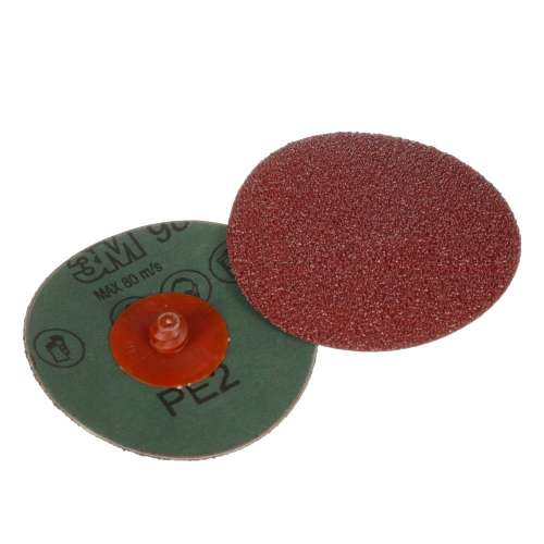 7000044902 Cubitron™ II Roloc™ Fibre Disc 982C, 60+, TR, Red, 3 in, Die R300V, 50/Carton, 200 ea/Case